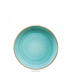 Gourmet Teller flach 21 cm Aura Aqua Bonna 
