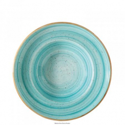 Gourmet Pastateller tief 27 cm Aura Aqua Bonna 