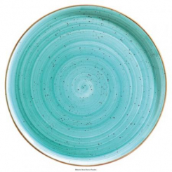 Gourmet Pizzateller flach 32 cm Aura Aqua Bonna 
