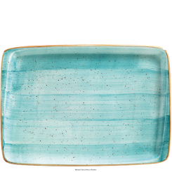 Moove Platte 36 x 25 cm Aura Aqua Bonna 