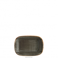 Gourmet Platte tief 17 x 11,5 cm Aura Space Bonna 