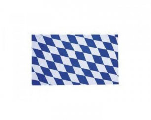 Bayerische Raute weiß-blau 90 x 150 cm