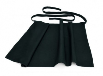 Bistroschürze / Vorbinder 100 cm schwarz 