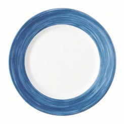 Teller flach 23,5 cm Brush jeans Arcoroc 