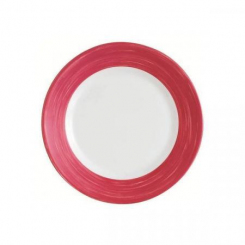 Teller flach 15,5 cm Brush cherry Arcoroc 