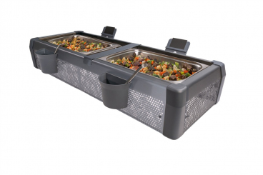 Chafing Dish Cover Set CC02-S Anthrazit von Chefing Cuisine 