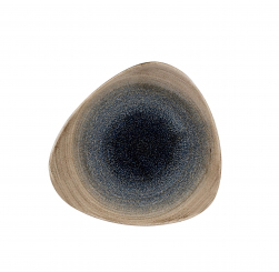 Churchill Stonecast Auqeous Bayou Teller flach dreieckig 19,2cm 