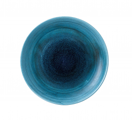 Churchill Stonecast Auqeous Lagoon Teller flach coupe 28,8cm 