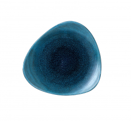 Churchill Stonecast Auqeous Lagoon Teller flach dreieckig 19,2cm 