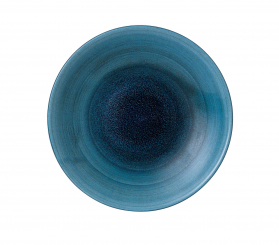 Churchill Stonecast Auqeous Lagoon Teller halbtief coupe 22,5cm 