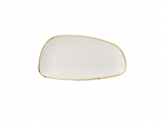 Churchill Stonecast Barley White Chefs Geo Platte 30x15,5cm 