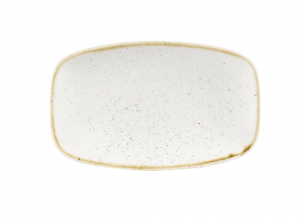 Churchill Stonecast Barley White Chefs Oblong Platte 20x12cm 