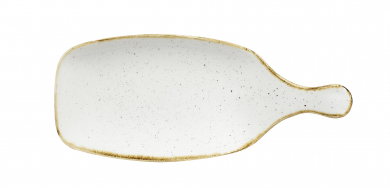 Churchill Stonecast Barley White Platte Paddel mit Griff 28,4x12,3cm ab 6 Stück