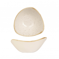 Churchill Stonecast Barley White Schale dreieckig 15,3cm/0,26l 