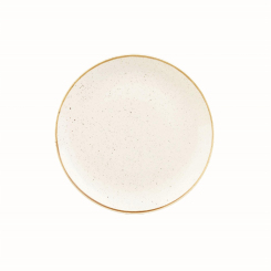 Churchill Stonecast Barley White Teller flach coupe 26cm ab 12 Stück