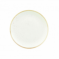 Churchill Stonecast Barley White Teller flach coupe 32,4cm 