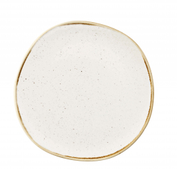Churchill Stonecast Barley White Teller flach rund organic 26,4cm 
