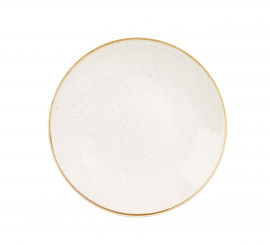 Churchill Stonecast Barley White Teller halbtief coupe 25,5cm 