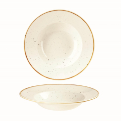 Churchill Stonecast Barley White Teller tief Fahne 24cm/0,28l 