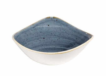 Churchill Stonecast Blueberry Schale dreieckig 23,5cm/0,6l ab 12 Stück