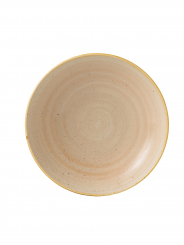 Churchill Stonecast Nutmeg Cream Teller tief coupe 24,8cm/1,14l 