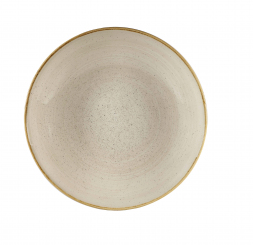 Churchill Stonecast Nutmeg Cream Teller tief coupe 31cm/2,4l 