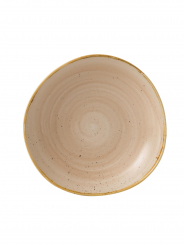 Churchill Stonecast Nutmeg Cream Teller tief rund organic 25,3cm/1,1l 