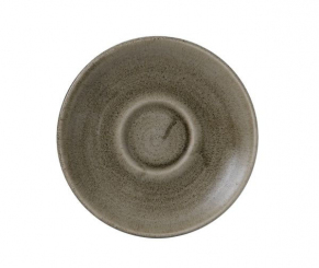 Churchill Stonecast Patina Antique Taupe Untertasse 15,6cm ab 12 Stück