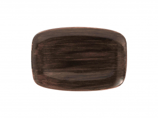 Churchill Stonecast Patina Iron Black Chefs Oblong Platte 35,5x24,5cm 