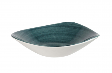 Churchill Stonecast Patina Rustic Teal Schale dreieckig 23,5cm/0,6l 