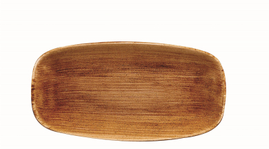 Churchill Stonecast Patina Vintage Copper Chefs Oblong Platte 29,8x15,3cm 
