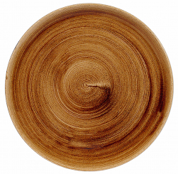 Churchill Stonecast Patina Vintage Copper Teller flach coupe 32,4cm 