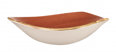 Churchill Stonecast Spiced Orange Schale dreieckig 23,5cm/0,6l 