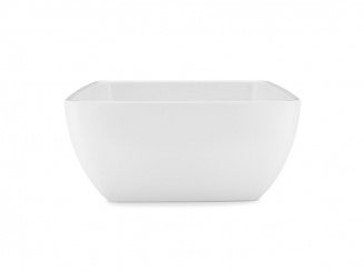 Melamin Diamond Schüssel 26 x 26 cm, weiß Q Squared 