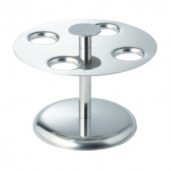 Eistütenhalter rund Nr. 327 Edelstahl 4 Eistüten von Stöckel 