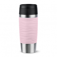 EMSA Travel Mug Waves pastell pink 0,36l 