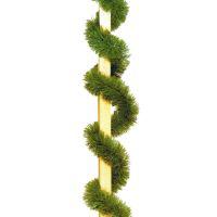 Festgirlande Gras Folie grün 4 m, 5 Stück 