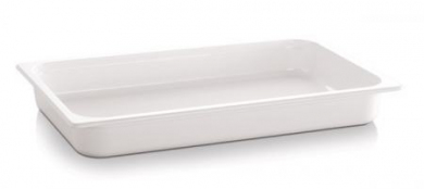 GN-Behälter 1/2 GN Melamin weiß Ecoline APS 