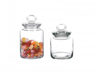 Glasdose mit Glasdeckel 1000 ml Kitchen 