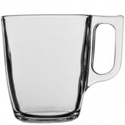 Glühweintasse 0,2l Nuevo Klarglas mit Druck 