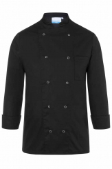 Kochjacke Basic schwarz von Karlowsky 
