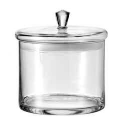 Glasdose mit Glasdeckel Leonardo 