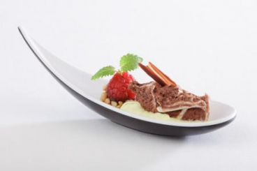 Fingerfood Löffel Halftone von APS 