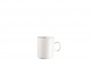 Kaffeebecher 31,5 cl weiß Porzellan Finaro Mäser 