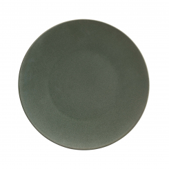 Teller flach olivgrün 27cm Porzellan Happy Valley Mäser 