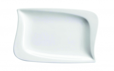 Platte rechteckig 27,7x18cm Porzellan La Musica Mäser 