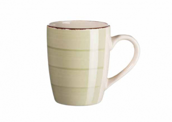 Kaffeebecher 38 cl olivgrün Keramik Lumaca Mäser 