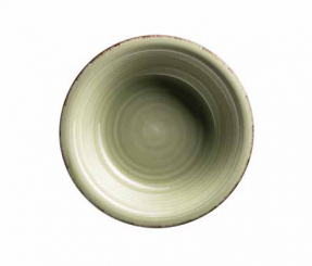 Teller tief 21cm olivgrün Keramik Lumaca Mäser 