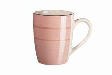 Kaffeebecher 38 cl koralle Keramik Lumaca Mäser 