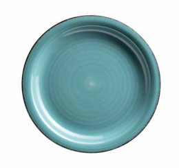 Teller flach 27cm laguna Keramik Lumaca Mäser 